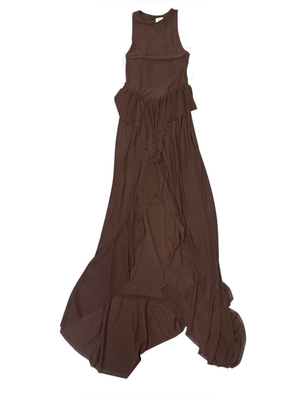 NWT AFRM Bovina Dress Chocolate Dress Sz S